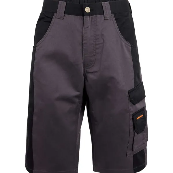 Werckmann Werkbermuda Zwart,Grijs Hot