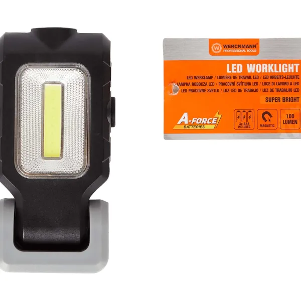 Werckmann Werklamp Met Magneet Zwart Outlet