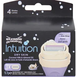 Wilkinson Scheermesjes Intuition Groen,Roze,Paars Hot