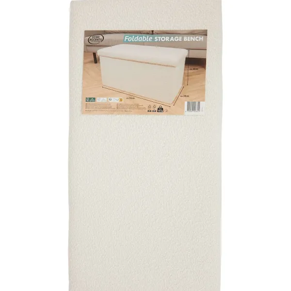 Merk Xl Opbergpoef Wit Online