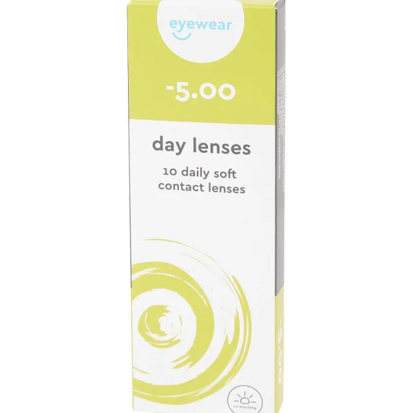 Merk Zachte Daglenzen Blauw,Geel,Paars New