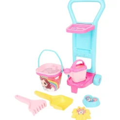 Mini Matters Zandspeelset Trolley Meerkleurig