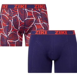 Ziki Boxershorts Blauw,Groen,Oranje,Print New