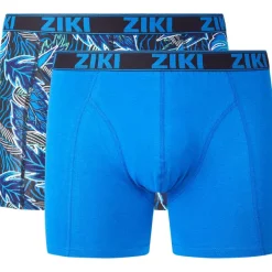 Ziki Boxershorts Blauw,Groen,Oranje,Print New