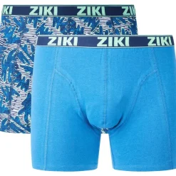 Ziki Boxershorts Blauw,Print Sale