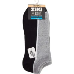 Ziki Men Sneakersokken Blauw,Grijs Best