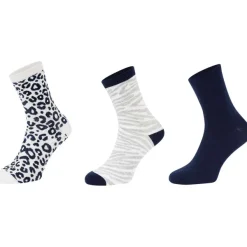 Ziki Sokken Print,Grijs,Meerkleurig,Roze,Wit,Zwart Clearance