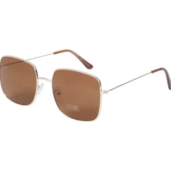 Merk Zonnebril Bruin,Goud,Print,Zwart Hot