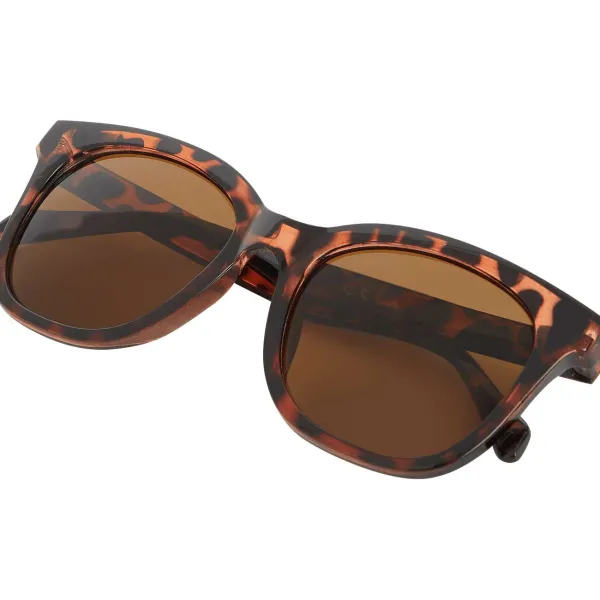 Merk Zonnebril Bruin,Meerkleurig,Print,Zwart Best