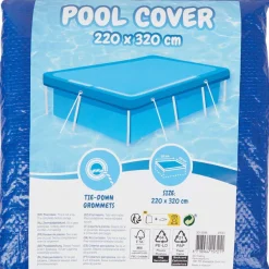 Froyak Zwembadafdekzeil Blauw New